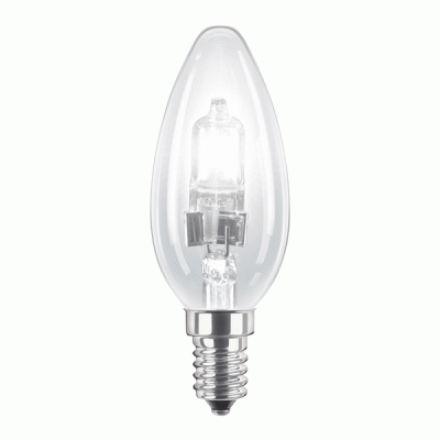 Λάμπα εξοικονόμησης ενέργειας B35 E14 18W 220-240V θερμό φως 2700k 204lm 2000h
