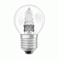 Λάμπα αλογόνου σφαιρική G45 E27 18W 220-240V θερμό φως 2700k 630lm ντιμαριζόμενη 2000h