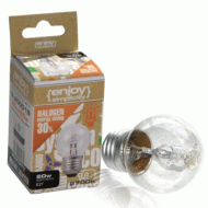 Λάμπα αλογόνου σφαιρική G45 E27 18W 220-240V θερμό φως 2700k 630lm ντιμαριζόμενη 2000h
