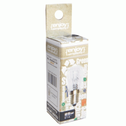 Λάμπα αλογόνου ψυγείου T22 E14 25W 220-240V θερμό φως 2700k 100lm 2000h