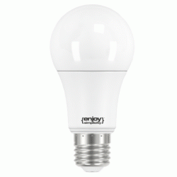 Λάμπα LED A60 Ε27 αχλάδι 10W θερμό φως 3000k 1060lm δέσμης 230° 15000h