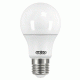Λάμπα LED αχλάδι A60 E27 4.9W 220-240V θερμό φως 3000k 470lm δέσμης 230° 15000h
