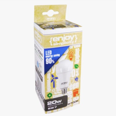 Λάμπα led A80 αχλάδι E27 24.5W 230V 2700k θερμό λευκό φως δέσμης 220° 3452lm 15000h