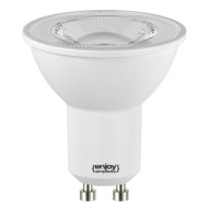 Λάμπα led GU10 Φ50mm 7W 2700k θερμό λευκό φως 700 lumen δέσμης 110° 15000h