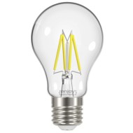 Λάμπα led Filament clear A60 E27 8W 230V 6500k ψυχρό λευκό φως 1060lm δέσμης 320° 20000h