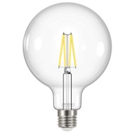 Λάμπα led Filament clear G95 E27 7.8W 230V 4000k ενδιάμεσο φως 806lm δέσμης 320° ντιμαριζόμενη