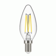 Λάμπα LED FILAMENT CLEAR E14 B35 5.5W 220-240V θερμό φως 3000k 806lm δέσμης 320° 20000h