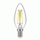 Λάμπα LED FILAMENT CLEAR E14 B35 5.5W 220-240V θερμό φως 3000k 806lm δέσμης 320° 20000h
