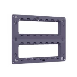 Βάση στήριξης MODYS 2x7 στοιχείων με βίδες σε γκρι χρώμα