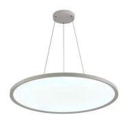 Φωτιστικό οροφής LED SLIM Φ60cm 48W 3CCT με δυνατότητα επιλογής απόχρωσης φωτός σε λευκό χρώμα IP20
