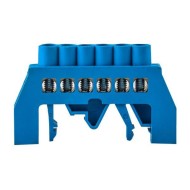Μπ΄αρα ουδετέρου 6 θέσεων μπλε χρώμα  35x10.4x58mm