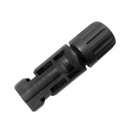 Φις αρσενικό MC4 solar p68 2p 4-6mm 30A IP67 σε μαύρο χρώμα Φις αρσενικό MC4 solar p68 2p 4-6mm 30A IP67 σε μαύρο χρώμα