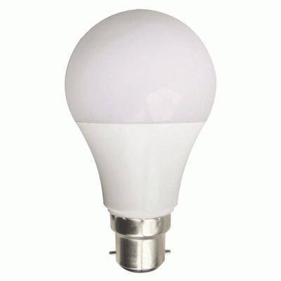 Λάμπα led αχλάδι με ντουί B22 4,9W 480lm θερμό φως 2700k 175-250V 