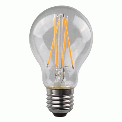Λάμπα led crossed filament αχλάδι 9W E27 6500K ψυχρό λευκό φως 1055lm 220-240V σε συσκευασία 2 τεμαχίων
