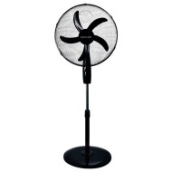 Ανεμιστήρας με ορθοστάτη σε μαύρο Φ50 60W με 5 φτερωτές και 3 ταχύτητες Ανεμιστήρας με ορθοστάτη σε μαύρο Φ50 60W με 5 φτερωτές και 3 ταχύτητες