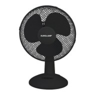 Ανεμιστήρας επιτραπέζιος μαύρος Φ25 38W 220-240V 50Hz 57,7dB 2 ταχυτήτων με ρυθμιζόμενη γωνία αέρα