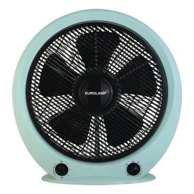 Ανεμιστήρας δαπέδου box fan Φ40 35W με 3 ταχύτητες & χρονοδιακόπτη 120' σε πράσινο χρώμα