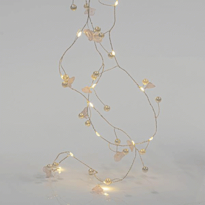 20 mini led διακοσμητικά λαμπάκια με ακρυλικά λουλούδια και πέρλες με μπαταρία και χρονοδιακόπτη ασημί καλώδιο σε θερμό λευκό φως IP20 20 mini led διακοσμητικά λαμπάκια με ακρυλικά λουλούδια και πέρλες με μπαταρία και χρονοδιακόπτη ασημί καλώδιο σε θερμό λευκό φως IP20