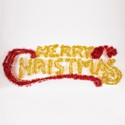 Διακοσμητικό Merry Christmas 184x5x65.5cm με led φωτοσωλήνα σε θερμό και κόκκινο φως και προέκταση παροχής 1,5m ip44 Διακοσμητικό Merry Christmas 184x5x65.5cm με led φωτοσωλήνα σε θερμό και κόκκινο φως και προέκταση παροχής 1,5m ip44