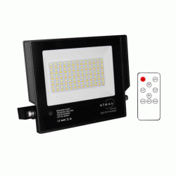 Προβολέας LED SMD 20W 230V 2200lm 3000-4000-6000k Dimmable με ασύρματο χειριστήριο IP66