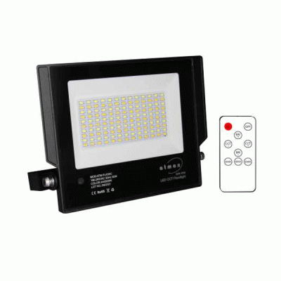 Προβολέας LED SMD 20W 230V 2200lm 3000-4000-6000k Dimmable με ασύρματο χειριστήριο IP66