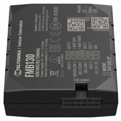 GPS Tracker αυτοκινήτου TELTONIKA FMB130 GSM/GPRS/GNSS Bluetooth