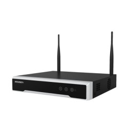 Kαταγραφικό WiFi δικτυακό σύστημα NVR  Hikvision 4 καναλιών με χωρητικότητα 1U DS-7104NI-K1/W/M