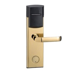 Κλειδαριά ξενοδοχείου Mifare RFID FOX FL-91HS GM MIFARE GOLD σε χρυσό χρώμα