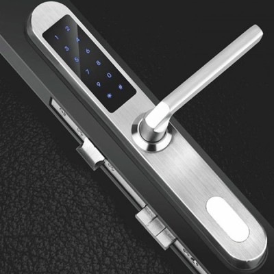 Κλειδαριά Airbnb Bluetooth με ψηφιακό πληκτρολόγιο FOX FPB-E002S SILVER σε ασημί χρώμα