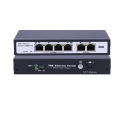 Switch 4ων καναλιών με τροφοδοσία PoE FS-S1004EP-2E