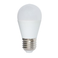 Λάμπα led σφαιρική E27 7W 230V 3000k θερμό λευκό φως δέσμης 180° 630lumen 30000h