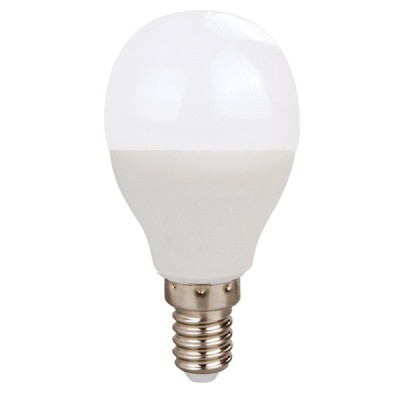 Λάμπα LED σφαιρική E14 8W 230V ενδιάμεσο φως 4000k 740Lm δέσμης 180° 30000h Λάμπα LED σφαιρική E14 8W 230V ενδιάμεσο φως 4000k 740Lm δέσμης 180° 30000h