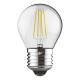 Λάμπα led σφαιρική filament με ντουί Ε27 5W 230V 2700k θερμό λευκό φως 440lumen 30000h Λάμπα led σφαιρική filament με ντουί Ε27 5W 230V 2700k θερμό λευκό φως 440lumen 30000h