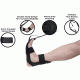 Ελαστικός ιμάντας για ασκήσεις Pilates/Yoga GYM-0022 110cm μαύρος