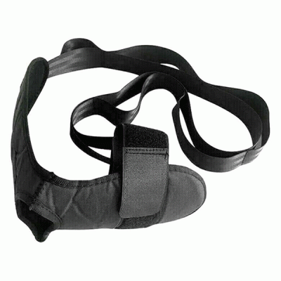 Ελαστικός ιμάντας για ασκήσεις Pilates/Yoga GYM-0022 110cm μαύρος