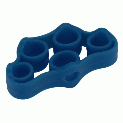 Λάστιχο έκτασης δακτύλων GYM-0023 7.5 x 5mm 5kg μπλε εξαιρετικά ελαστικό με εργονομικό σχεδιασμό