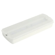 Φωτιστικό ασφαλείας επίτοιχο LED 230V 2WSMD5730 ψυχρό λευκό φως 6000k 100lm 1,5hrs Φωτιστικό ασφαλείας επίτοιχο LED 230V 2WSMD5730 ψυχρό λευκό φως 6000k 100lm 1,5hrs