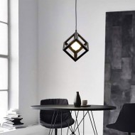 Φωτιστικό κρεμαστόPOWERTECH HLL-0011 μαύρο μεταλλικό με προσεγμένο φινίρισμα & ντουί E27 Φωτιστικό κρεμαστόPOWERTECH HLL-0011 μαύρο μεταλλικό με προσεγμένο φινίρισμα & ντουί E27