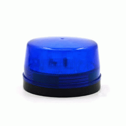 Strobe εσωτερικών & εξωτερικών χώρων LED 12V μπλε