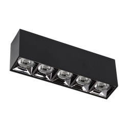Φωτιστικό οροφής kelvo® LUMINAR Downlight σποτ LED 20W 2800lm 36° AC 220-240V IP20 φυσικό λευκό 4500K Osram SMD μαύρο ματ 19.5x4.2x6.6cm