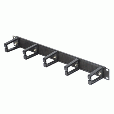 Μεταλλικό εξάρτημα 1U KP-410401 τακτοποίησης καλωδίων με 5 άγκιστρα συγκράτησης Μεταλλικό εξάρτημα 1U KP-410401 τακτοποίησης καλωδίων με 5 άγκιστρα συγκράτησης