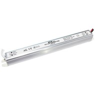 Τροφοδοτικό - led driver αλουμινίου 24W 230VAC στα 12VDC για ταινίες & λάμπες LED μη στεγανό IP20