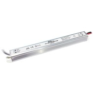 Τροφοδοτικό - led driver μεταλλικό 24W 230VAC σε 24VDC 1A IP20 για ταινίες & λάμπες LED