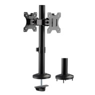 Βάση γραφείου BRATECK LDT40-G02 για 2 οθόνες 17"-32"