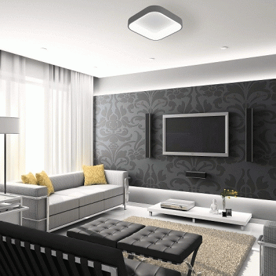 Φωτιστικό LED LAS PALMAS 50W 4500lm τετράγωνο γκρι με δυνατότητα επιλογής χρώματος φωτισμού Φωτιστικό LED LAS PALMAS 50W 4500lm τετράγωνο γκρι με δυνατότητα επιλογής χρώματος φωτισμού