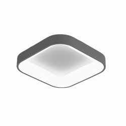 Φωτιστικό LED LAS PALMAS 50W 4500lm τετράγωνο γκρι με δυνατότητα επιλογής χρώματος φωτισμού