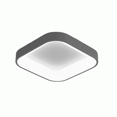 Φωτιστικό LED LAS PALMAS 50W 4500lm τετράγωνο γκρι με δυνατότητα επιλογής χρώματος φωτισμού Φωτιστικό LED LAS PALMAS 50W 4500lm τετράγωνο γκρι με δυνατότητα επιλογής χρώματος φωτισμού