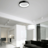 Επίτοιχο φωτιστικό Led TENERIFE 50W 220-240V AC 4500lm μαύρο ντιμαριζόμενο με ασύρματο τηλεχειρισμό Επίτοιχο φωτιστικό Led TENERIFE 50W 220-240V AC 4500lm μαύρο ντιμαριζόμενο με ασύρματο τηλεχειρισμό