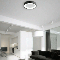 Επίτοιχο φωτιστικό Led TENERIFE 50W 220-240V AC 4500lm μαύρο ντιμαριζόμενο με ασύρματο τηλεχειρισμό