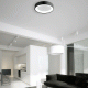 Επίτοιχο φωτιστικό Led TENERIFE 50W 220-240V AC 4500lm μαύρο ντιμαριζόμενο με ασύρματο τηλεχειρισμό